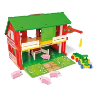 Farma Play House – Zabawka Edukacyjna z Domkiem, Traktorem i Świnkami WADER 25451